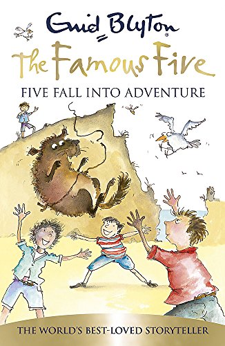 Beispielbild fr Five Fall Into Adventure: Book 9 (Famous Five) zum Verkauf von WorldofBooks