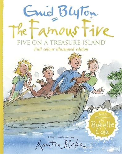 Imagen de archivo de Five on a Treasure Island: Book 1 Full colour illustrated edition (Famous Five) a la venta por WorldofBooks