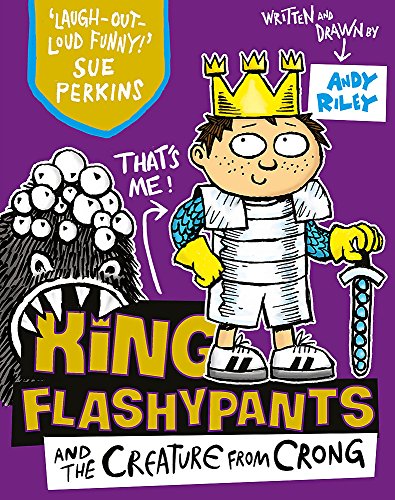 Imagen de archivo de King Flashypants and the Creature From Crong: Book 2 a la venta por WorldofBooks