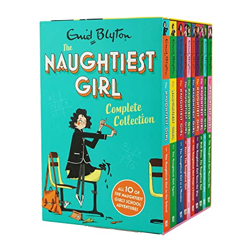 Stock image for Enid Blyton Naughtiest Girl 10 Book Collection (The Naughtiest Girl in the School, The Naughtiest Girl again, The Naughtiest Girl is a Monitor, Here's The Naughtiest Girl & MORE) for sale by MusicMagpie