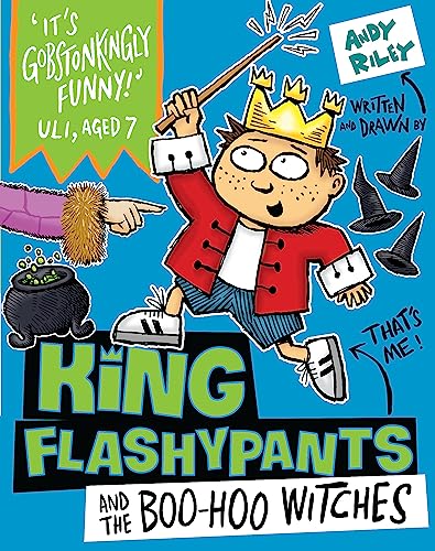 Stock image for King Flashypants and the Boo-Hoo Witches: Book 4 for sale by WorldofBooks