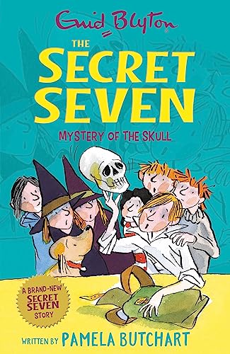 Beispielbild fr Mystery of the Skull (Secret Seven) zum Verkauf von WorldofBooks