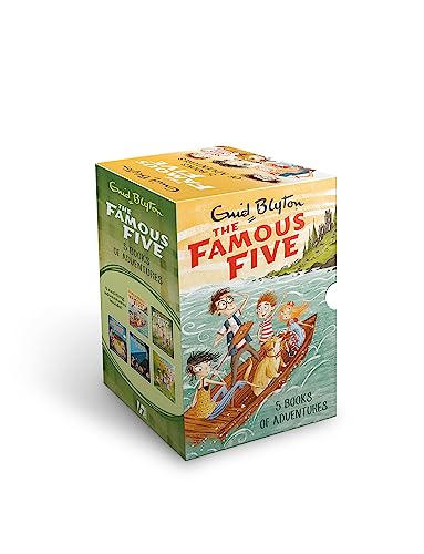 Imagen de archivo de Famous five collection 5 books set by enid blyton a la venta por Greener Books