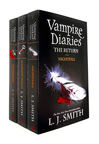 Imagen de archivo de Vampire Diaries the Return Series Book 5 To 7 Collection 3 Books Bundle Set By L J Smith (Nightfall, Shadow Souls , Midnight) a la venta por Half Price Books Inc.