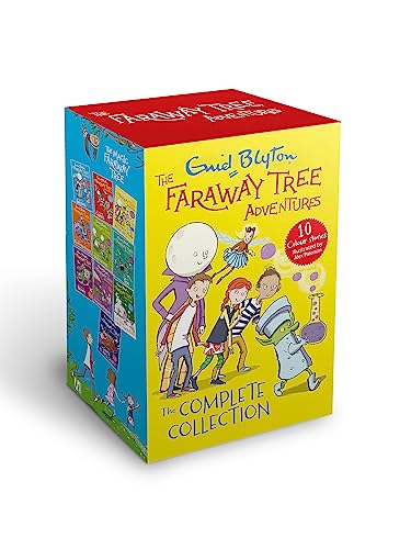 Beispielbild fr Enid Blyton The Faraway Tree Adventures Colour Stories Complete Collection 10 Books Box Set (Birthdays, Dreams, Enchantments, Goodies, Magic Medicines, Silly School & MORE!) zum Verkauf von WorldofBooks