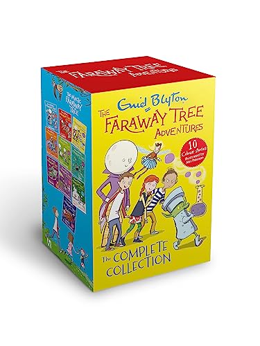 Stock image for Enid Blyton The Faraway Tree Adventures Colour Stories Complete Collection 10 Books Box Set (Birthdays, Dreams, Enchantments, Goodies, Magic Medicines, Silly School & MORE!) for sale by Books Puddle