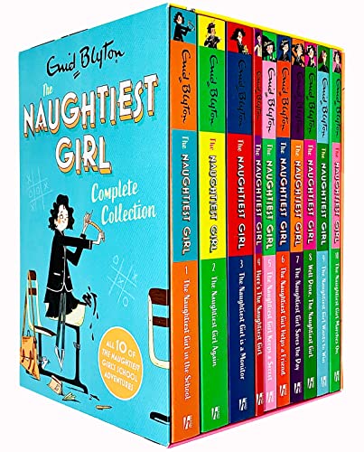 Imagen de archivo de The Naughtiest Girl Complete Collection 10 Books Collection Box Set By Enid Blyton(Girl in the School, Girl Again, Girl is a Monitor, Girl Keeps a Secret, Girl Helps a Friend & More) a la venta por MusicMagpie