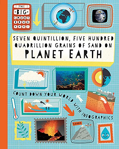 Imagen de archivo de The Big Countdown: Seven Quintillion, Five hundred Quadrillion Grains of Sand on Planet Earth a la venta por WorldofBooks