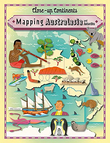 Stock image for Mapping Australasia and Antarctica (Close-up Continents) for sale by WorldofBooks