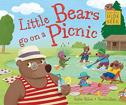 Beispielbild fr Little Bears Hide and Seek: Little Bears go on a Picnic zum Verkauf von WorldofBooks