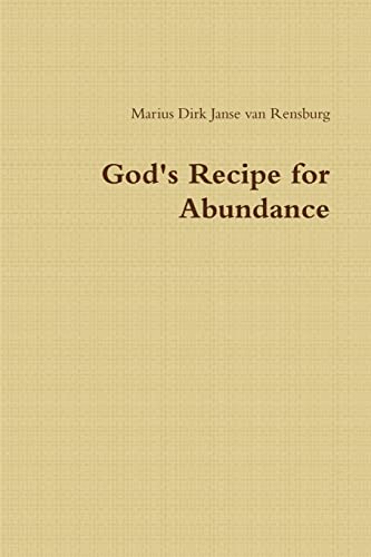 Stock image for God's Recipe for Abundance for sale by Chiron Media