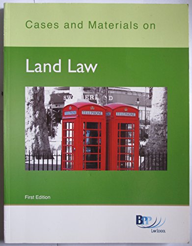 Beispielbild fr Book called Cases and Materials on Land Law zum Verkauf von AwesomeBooks