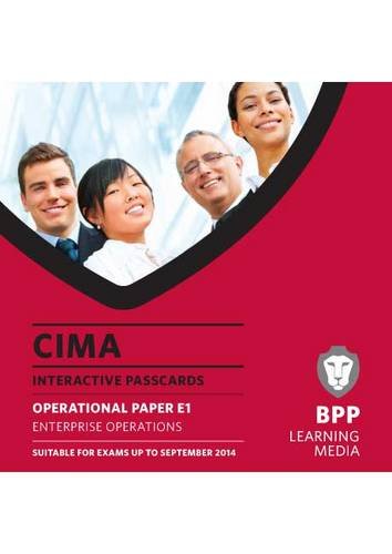 9781445371443: CIMA Enterprise Operations: Interactive Passcards