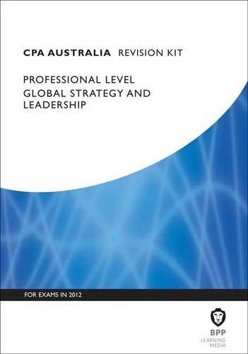 9781445380995: CPA Australia - Global Strategy & Leadership: Revision Kit