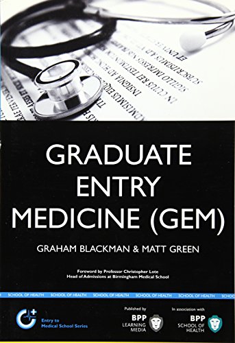 Beispielbild fr Graduate Entry Medicine (Entry to Medical School) zum Verkauf von WorldofBooks