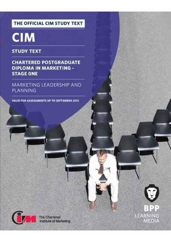 Stock image for CIM - 11 Marketing Leadership and Planning: Study Text for sale by WorldofBooks