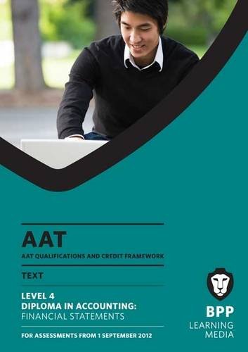 9781445394633: AAT - Financial Statements: Study Text (L4M)