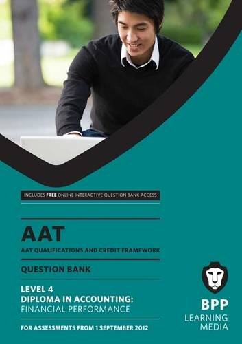 AAT - Financial Performance: Question Bank (L4M) - Bpp Learning Media