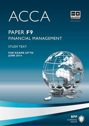 Imagen de archivo de ACCA - F9: Financial Management: Study Text a la venta por WorldofBooks