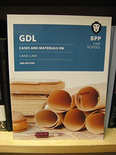 Beispielbild fr GDL: Cases and Materials on Land Law zum Verkauf von Reuseabook
