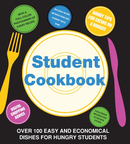 Stock image for Student Cookbook: Over 100 Easy and Econmical Dish for Hungry Students for sale by SecondSale