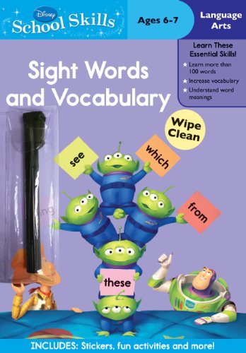 9781445417073: Disney School Skills - Toy Story: Sight Words and Vocabulary