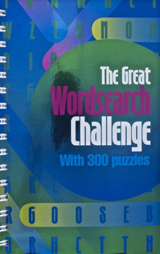 The Great WordSearch Challenge (9781445428611) by Parragon Books