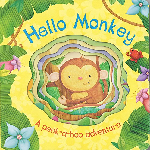 Stock image for Hello Monkey (Die-Cut Animal Board) for sale by SecondSale