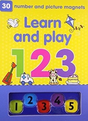 9781445434353: Learn and Play 123 Magnetic Folder (Pre-school Magnetic Playbook Folder)