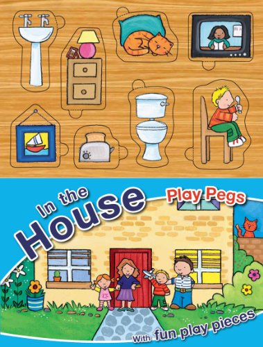 Play Pegs: In The House (9781445434438) by Parragon Books