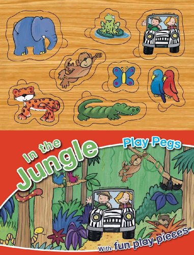 Play Pegs: In The Jungle (9781445434445) by Parragon Books