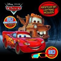 Beispielbild fr Disney Cars - Abenteuer mit Lighting McQueen (3D): 3D Geschichte, Sticker, Spiele und 3 D Brille zum Verkauf von Ammareal