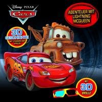 9781445442266: Disney Cars - Abenteuer mit Lighting McQueen (3D): 3D Geschichte, Sticker, Spiele und 3 D Brille