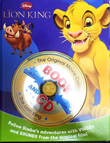 Imagen de archivo de Disney's The Lion King Book & CD (Disney Book & CD) a la venta por AwesomeBooks