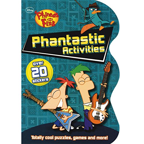 9781445450759: Disney Phineas and Ferb Phantastic Activities (Shaped Book)