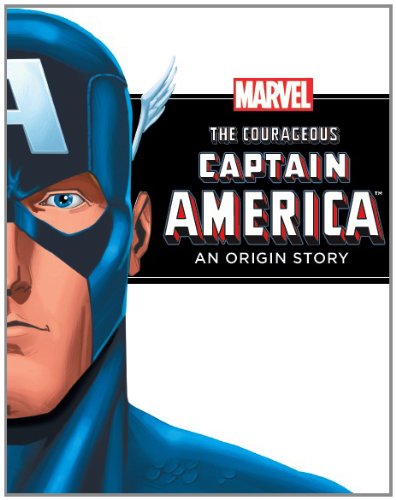 Stock image for Marvel Chapter Book - The Courageous Captain America for sale by AwesomeBooks