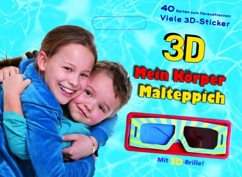 3D Malteppich Mein KÃ¶rper (9781445468013) by Parragon