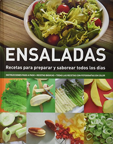 Imagen de archivo de Ensaladas, Recetas Para Preparar Y Saborear Todos Los D as - a la venta por Juanpebooks