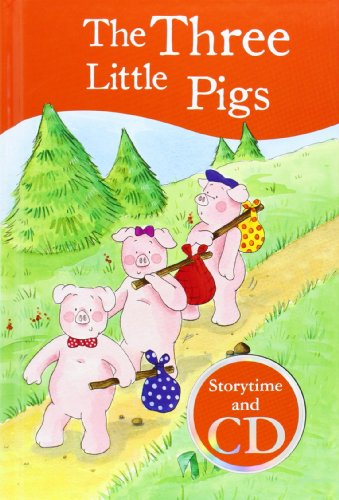 9781445470634: 3 Little Pigs Book & CD