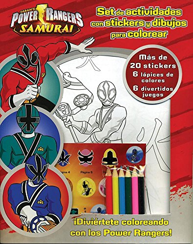 Power rangers samurai - Set de actividades (9781445472638) by Various