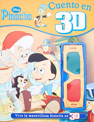 Stock image for Disney 3D Cuento: Pinocchio (Spanish Edition) [Hardcover] by Parragon Books for sale by Iridium_Books