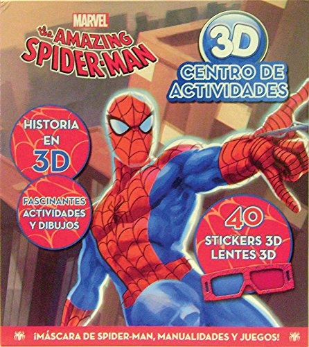 Imagen de archivo de 3D CENTRO DE ACTIVIDADES: THE AMAZING SPIDER-MAN [Paperback] by Varios a la venta por Iridium_Books