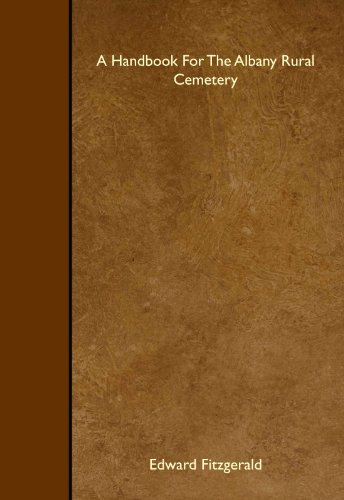 Imagen de archivo de A Handbook For The Albany Rural Cemetery a la venta por Revaluation Books