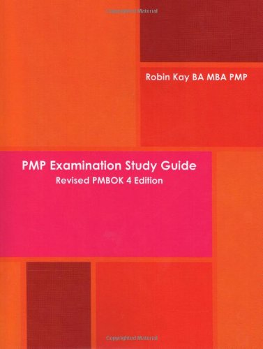 Imagen de archivo de PMP Examination Study Guide-Revised PMBOK 4 Edition a la venta por ThriftBooks-Atlanta