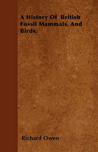 9781446035207: A History Of British Fossil Mammals, And Birds.