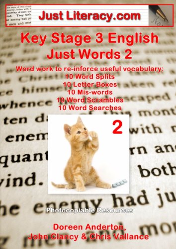 Stock image for Just Literacy.com: KS3 English - Just Words 2 for sale by Revaluation Books