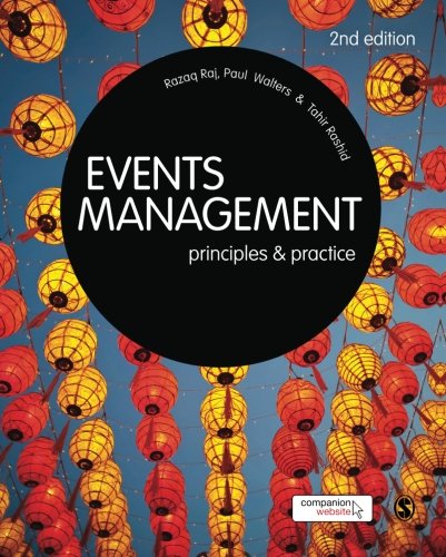 9781446200735: Events Management: Principles And Practice