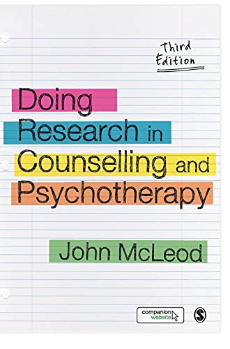 9781446201381: Doing Research in Counselling and Psychotherapy