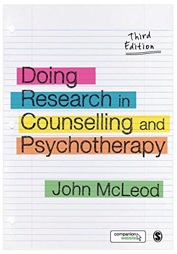 Beispielbild fr Doing Research in Counselling and Psychotherapy zum Verkauf von BooksRun