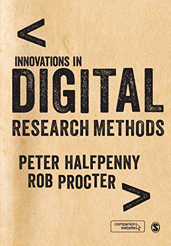 Stock image for Innovations in Digital Research Methods for sale by AwesomeBooks